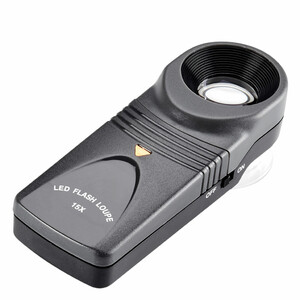 OPTICRON LUPA CON MANGO Y LUZ DE LED 15X/21 MM 1
