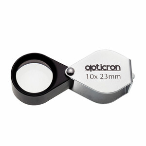 OPTICRON LUPA PLEGABLE DE CAMPO 10X METÁLICA