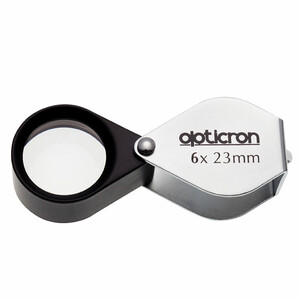 OPTICRON LUPA PLEGABLE DE CAMPO 6X METÁLICA