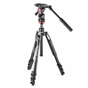 MANFROTTO MVKBFRL-LIVE TRÍPODE CON RÓTULA FLUIDA COMPACTA BEFREE LIVE