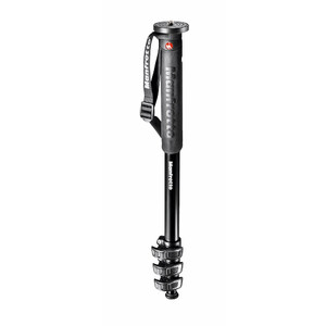 MANFROTTO MONOPIE XPRO 4 SECCIONES DE ALUMINIO Y COLOR NEGRO