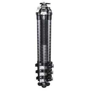 LEOFOTO KIT TRÍPODE DE FIBRA DE CARBONO MANBA LV-284C Y RÓTULA FLUIDA BV-5 3