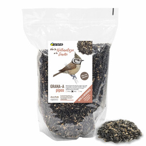 GRANA-A BOLSA DE MEZCLA DE SEMILLAS CON PIPA CON CÁSCARA. ALIMENTO PARA AVES SILVESTRES 1,8 KG