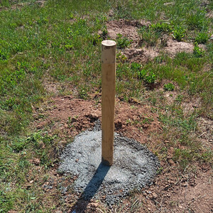 POSADERO PARA AVES RAPACES DE MADERA DE CASTAÑO Y 3,5M. DE ALTURA (AMPLIABLE)_1